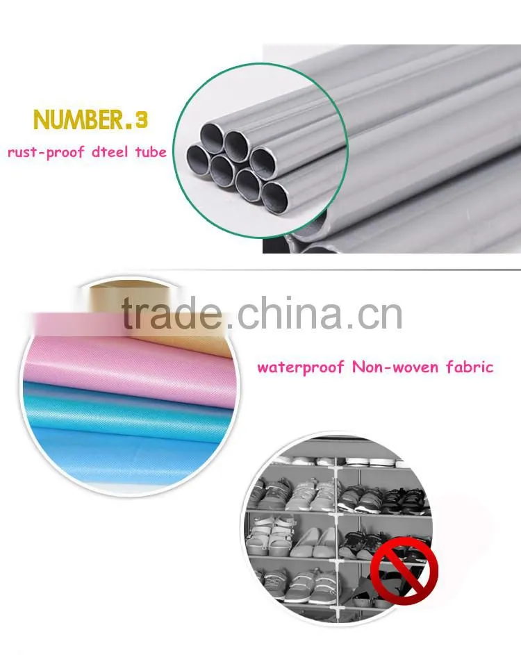2014 Modern Design Good Quality Fabric Shoe Racks For Closets