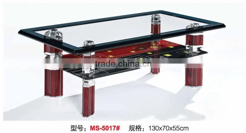 popular glass top coffee table