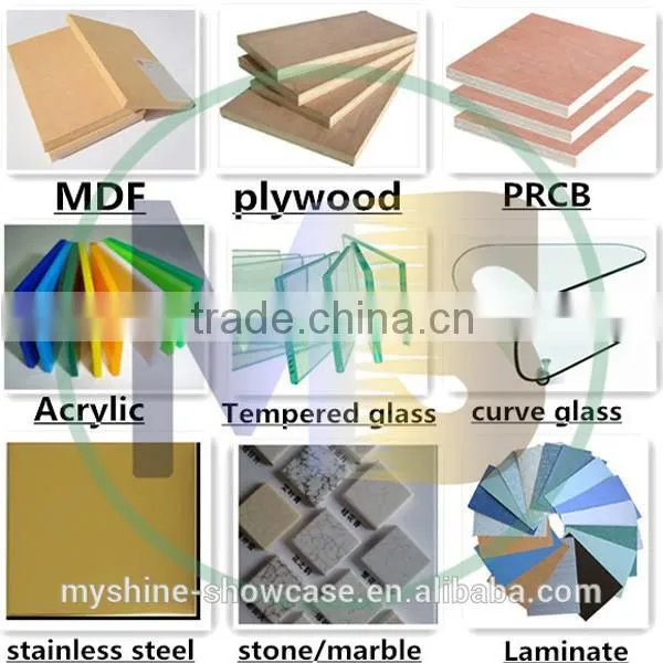 Modern customized handbags/shoe display case stand