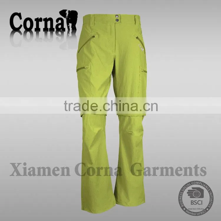 2016 New design lightweight polyester colorful women anti-wrinkle ladies fashion short pants for wholesales