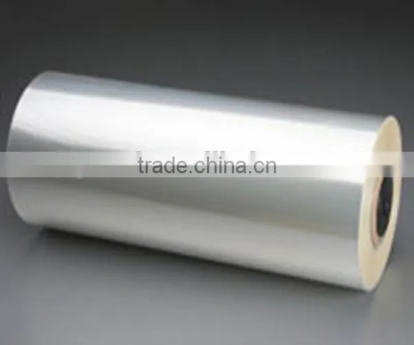 Plain transparent bopp film printing grade for garment packaging