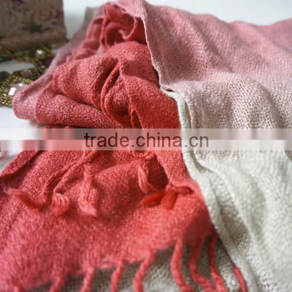 2014 new winter gradient lady pashmina scarf /shawls
