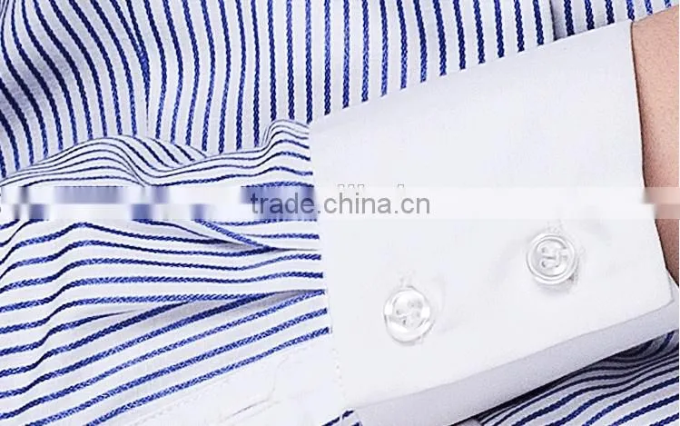 wholesale poplin bussiness lady shirt/blouse office uniform
