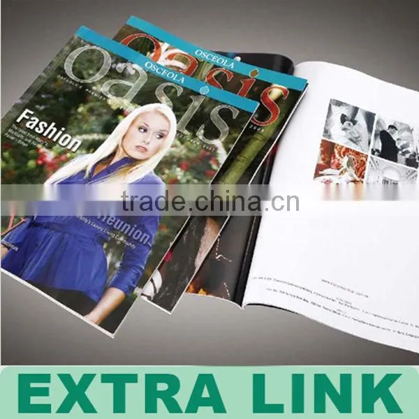 Custom Fashion Low Cost Cheap Glossy Mini Sex Magazine Printed