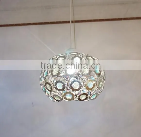 Crystal Ball Pendant Light Decorative Metal Pendant Hanging Lamp / Light