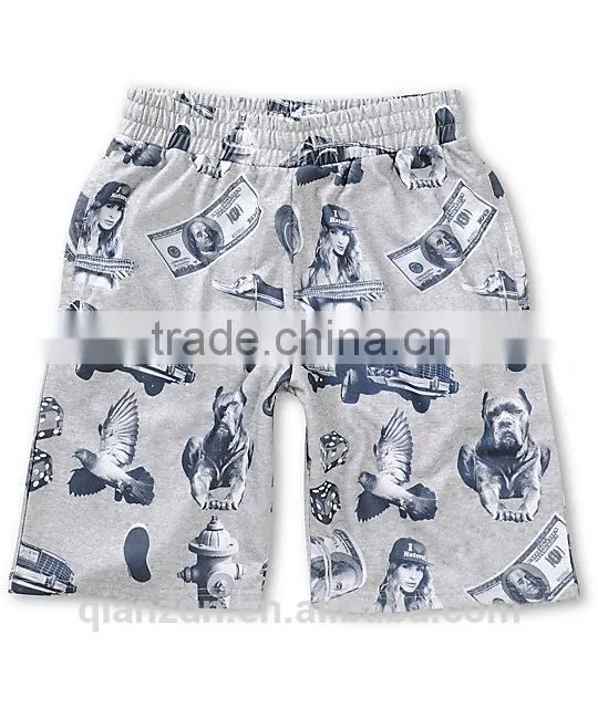 High quality custom cheap mma cargo shorts for men made in China