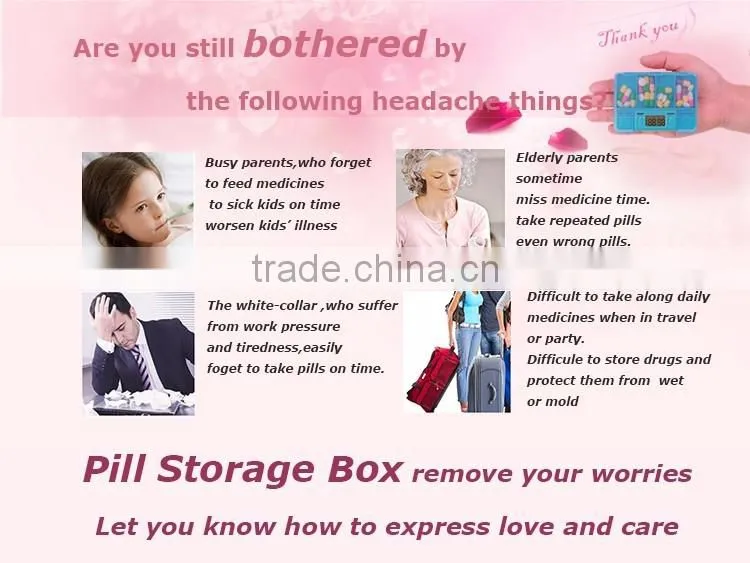 Top Quality New Coming Silicone Pill Box