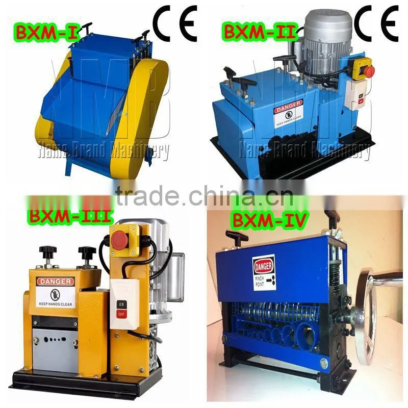 scrap copper cable electric wire stripper, wire stripping machine, cable stripping machine