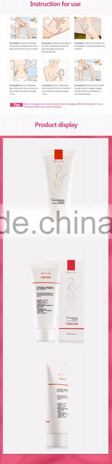 3 days slimming cream foot cream moisturizing cream weight loss cream cellulite cream slimming pants herbal slimming tea