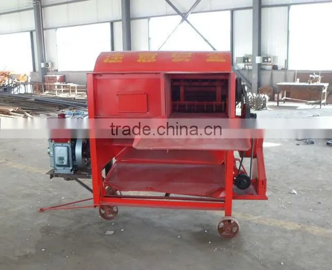 High efficiency paddy threshing machine