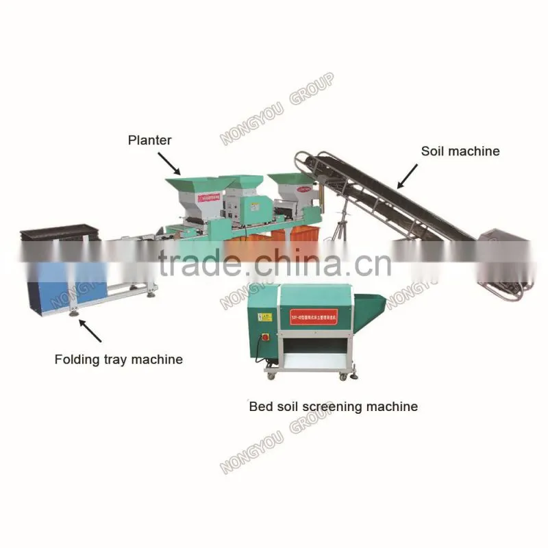 Rice Seedling Factory Supply Seed Sowing Machine Rice Sowing Machine 2BX-580
