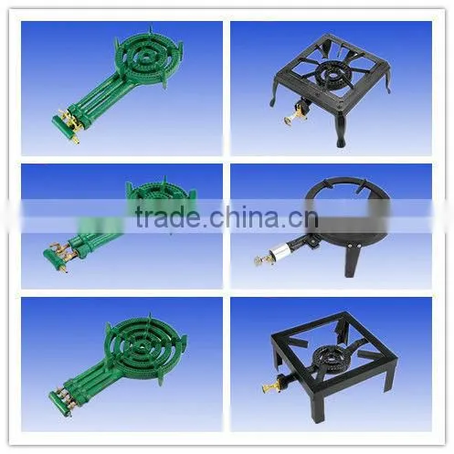 Gas Burner with Pipe
