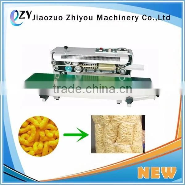 zhiyou semi automatic film impulse sealer heat sealing machine for plastic bag