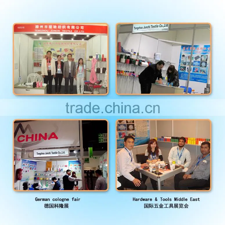 Junchi 100% raw solid high tenacity pp rope