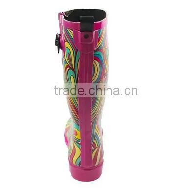 100% natural rubber black horse sex with women rain boots