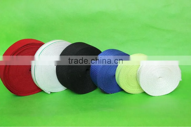 colored cotton braided webbing