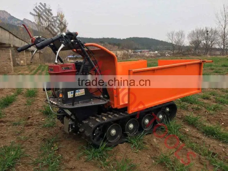 garden or farm used dump cart