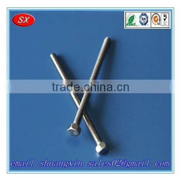 Custom and precision stainless steel/carbon steel zinc/nickel plated countersunk bolts 8.8,countersunk head bolt