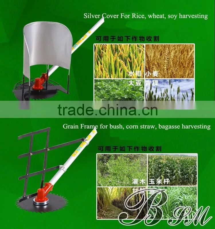 paddy mini combine harvester / high quality wheat/rice harvesting machine