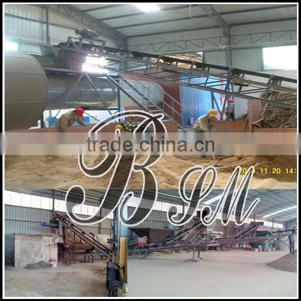 1.5x15m coconut palm dryer machine price / hot sale fiber drier machine