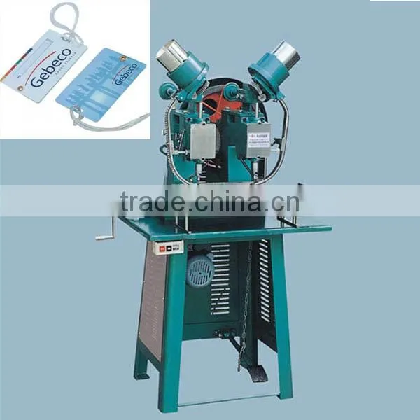 Double Sides electric eyelet machine for paper bag