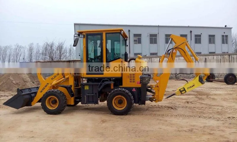 3700kg weight backhoe loader with hydraulic transmission