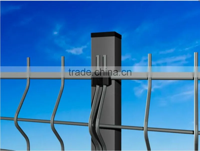 low price high quality galvanized welded wire mesh factory with fold security fence