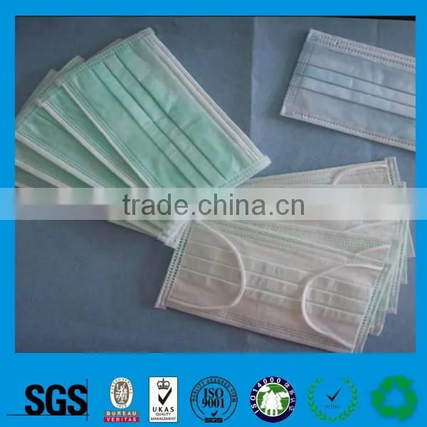 Wholesale nonwoven face mask with tie,nonwoven dental face mask,medical nonwoven face masks