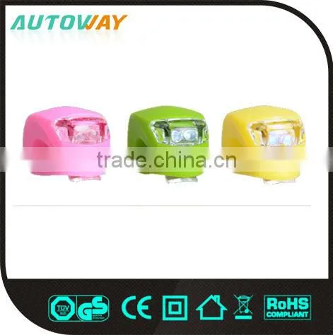 2 LEDs Silicone Bicycle Light