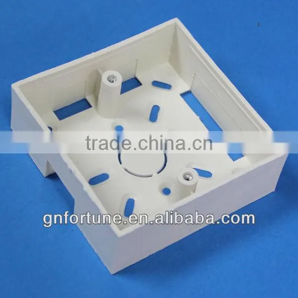 CE Certificates Fireproof Three Gangs Electrical PVC Boxes