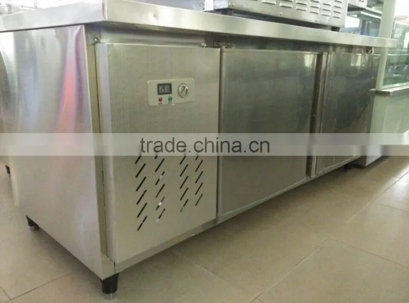Stainless steel commercial worktable fridge/freezers TW-1500 TEL: 0086-13632272289