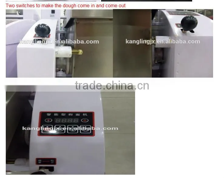stainless steel intelligent control dough mixer