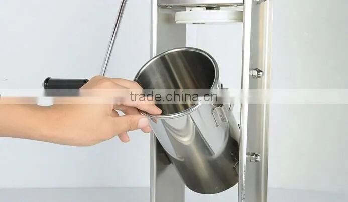 stainless steel sausage stuffer/manual sausage stuffer