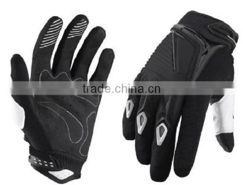 Winter fashion design newest motorcycle leather driving gloves