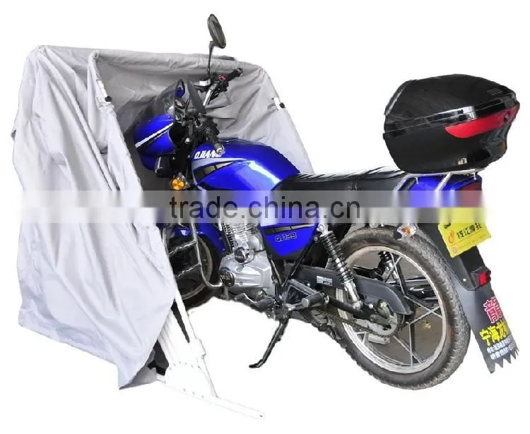 Foldable Outdoor Waterproof Motorcycle Tent Cover Anti UV Simple Garage