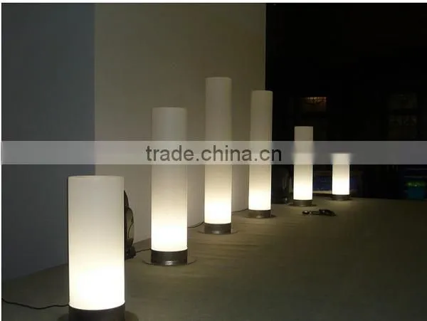 2016 New RGB Cheap Led Cylinder Light Led lighting Decorated Lamp Hotel Night Furniture