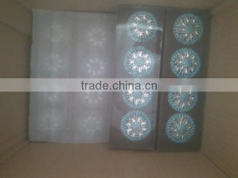 jewelled metal alloy umbrella design napkin ring