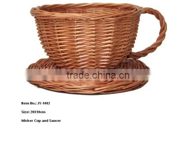 2014 empty cheap wicker fruit display basket for decor wholesale