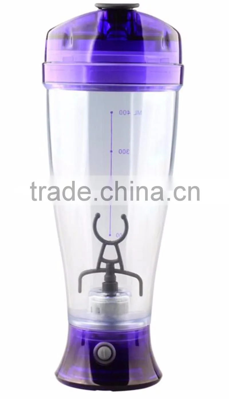 Nine pig four color mixing cup Creative electric plastic cup Shake cup USB juice Coffee cup Charging juice cup