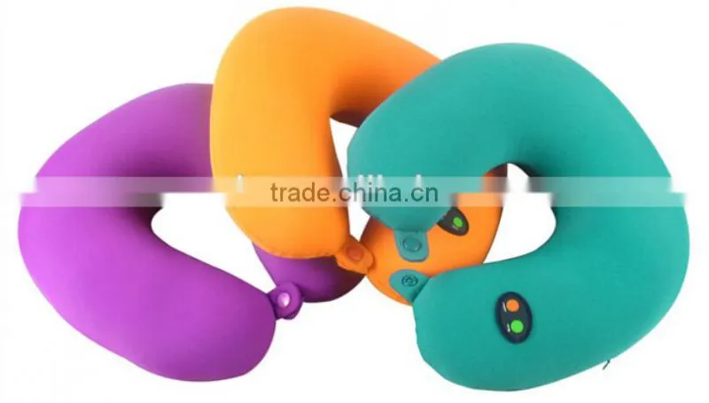 Electric Massage Pillow U Shape Travel Neck Pillow