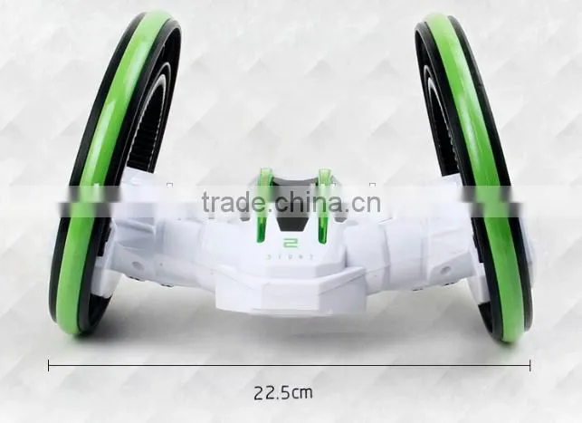 2 Wheels Capsule Space Toy Stunt Car, Anti-throw 360 Degree Roll Rotating Tumbling Car, Electric Stunt Radio Control Toy Car