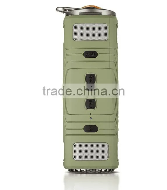 2015 High Quality Bestselling Bluetooth speaker Rider Ear God Outdoor LED Dustproof Waterproof Speaker Hands free Speaker
