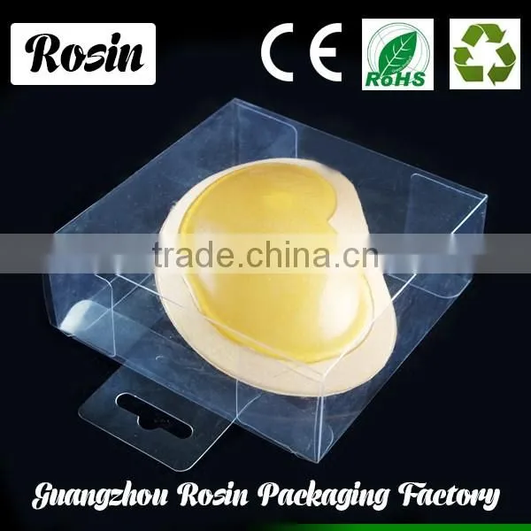 Square packaging box/ clear plastic folding packaging boxes blister clamshell plastic packaging box for cell