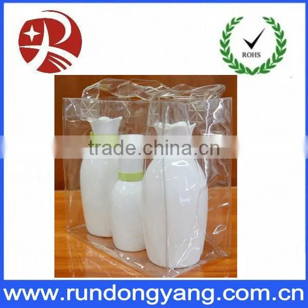 clear pvc hanger bag