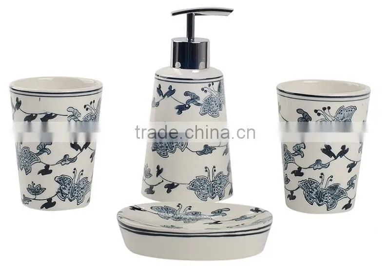 Antique Rectangular Ceramic Bathroom/washroom accessories