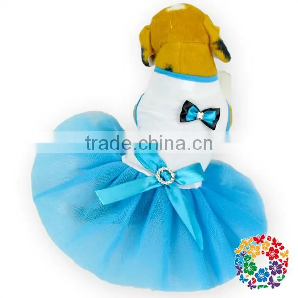 2015 Hot Sale Female Dresses Pet Apparel & Accessories China Cheap Wholesale Dog Clothes