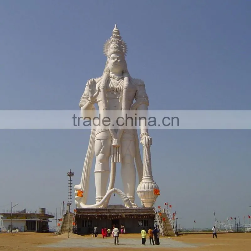 large outdoor sculptures stone carving lord hanuman marble statue