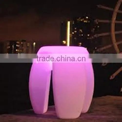 Light up Bar Stool For Sale /Bright Bar Furniture industrial Bar Stools