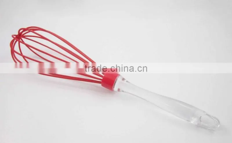 High Quality Silicone Egg Whisk Manual Egg Beater