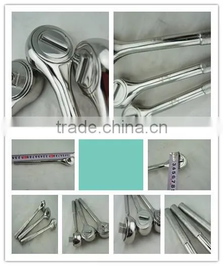 1/2"*235mm 3/4"*390mm Ratchet Wrench Stainless Steel Non Magnetic Hand Tools